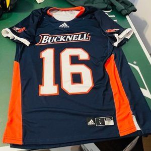 Bucknell Bison NCAA Adidas Game Worn Bucknell Lacrosse Jersey